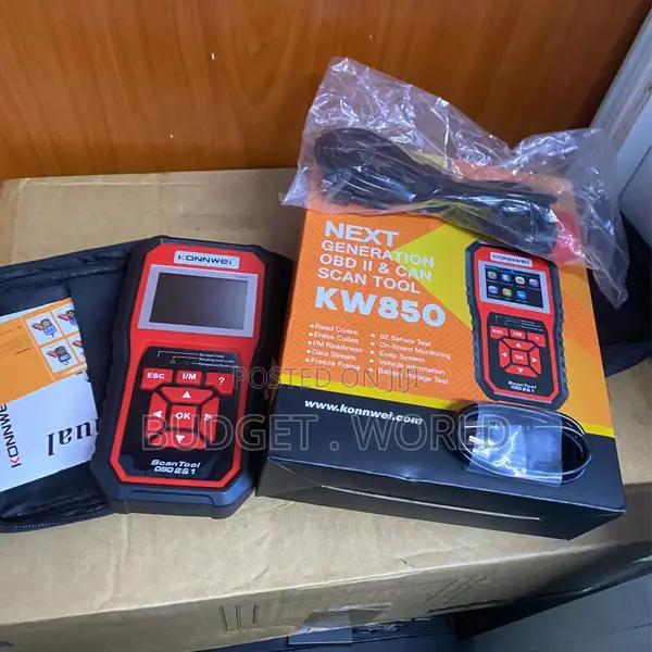 KW850 Professional Car Engine Diagnostic Reader Fault Scanner