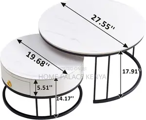 Coffee Table: Generic Twin Coffee Table With Storage Drawer