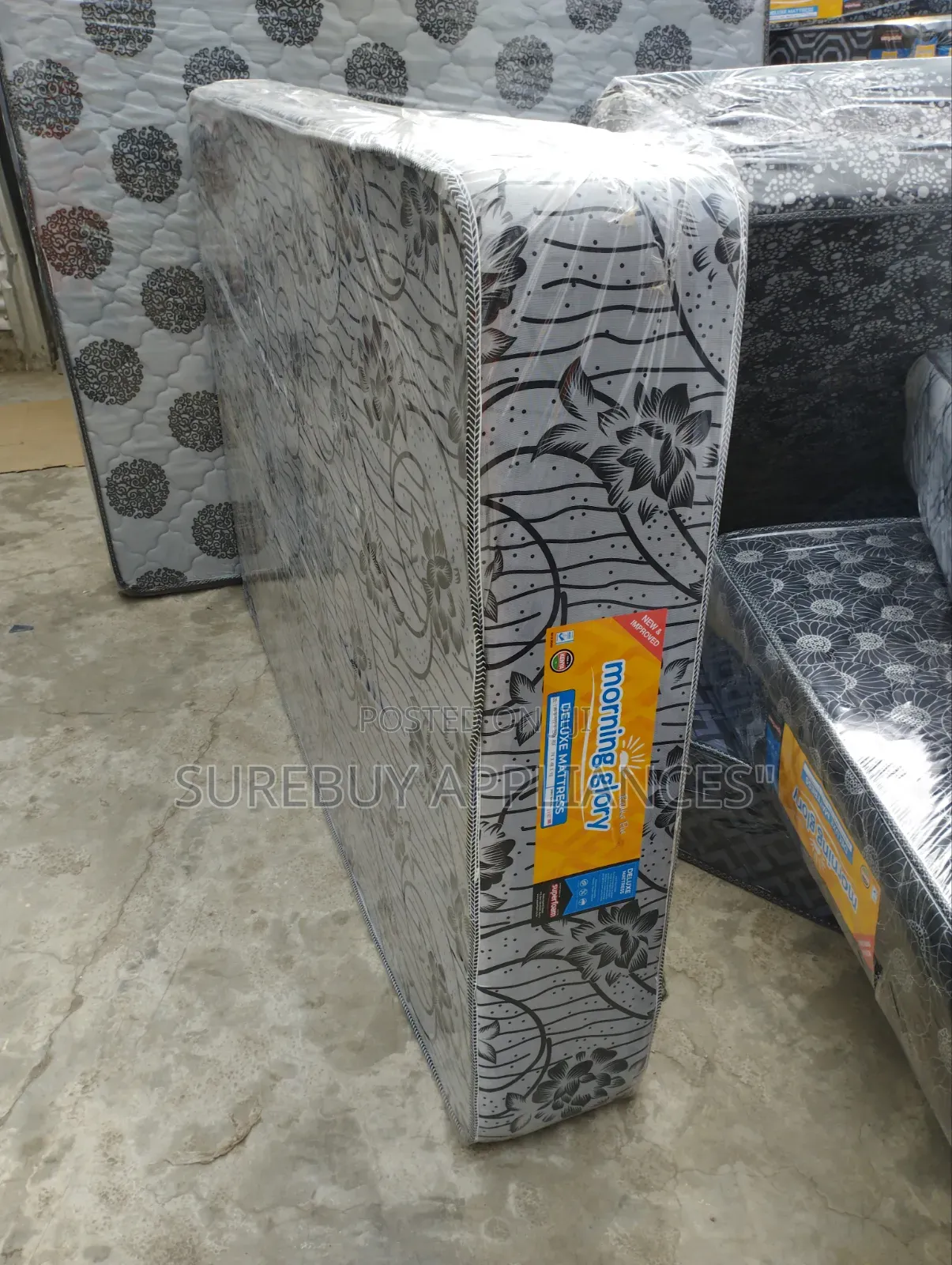 Morning Glory 4×6 Ft 10 Inch Thick Comfortable Mattress