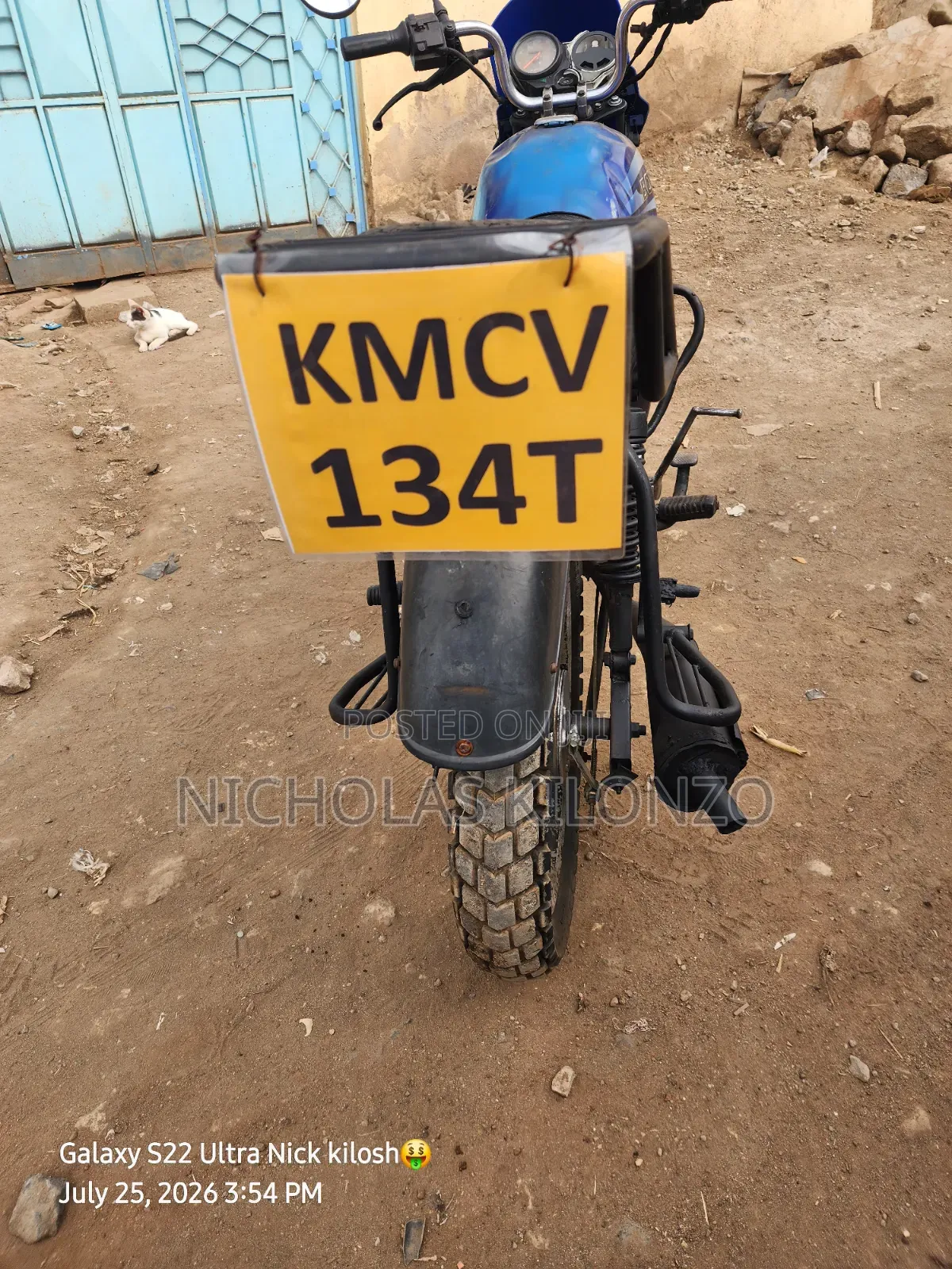 Bajaj Boxer 150 UG 2015 Blue