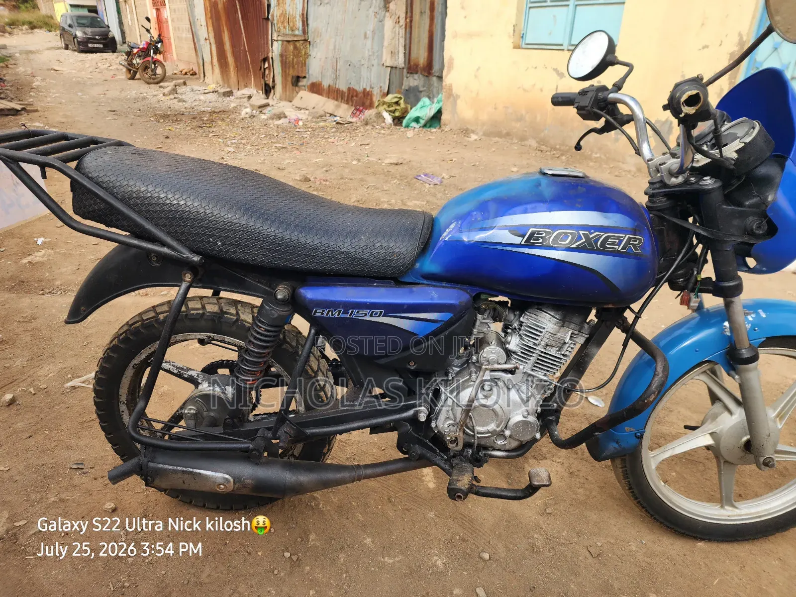 Bajaj Boxer 150 UG 2015 Blue