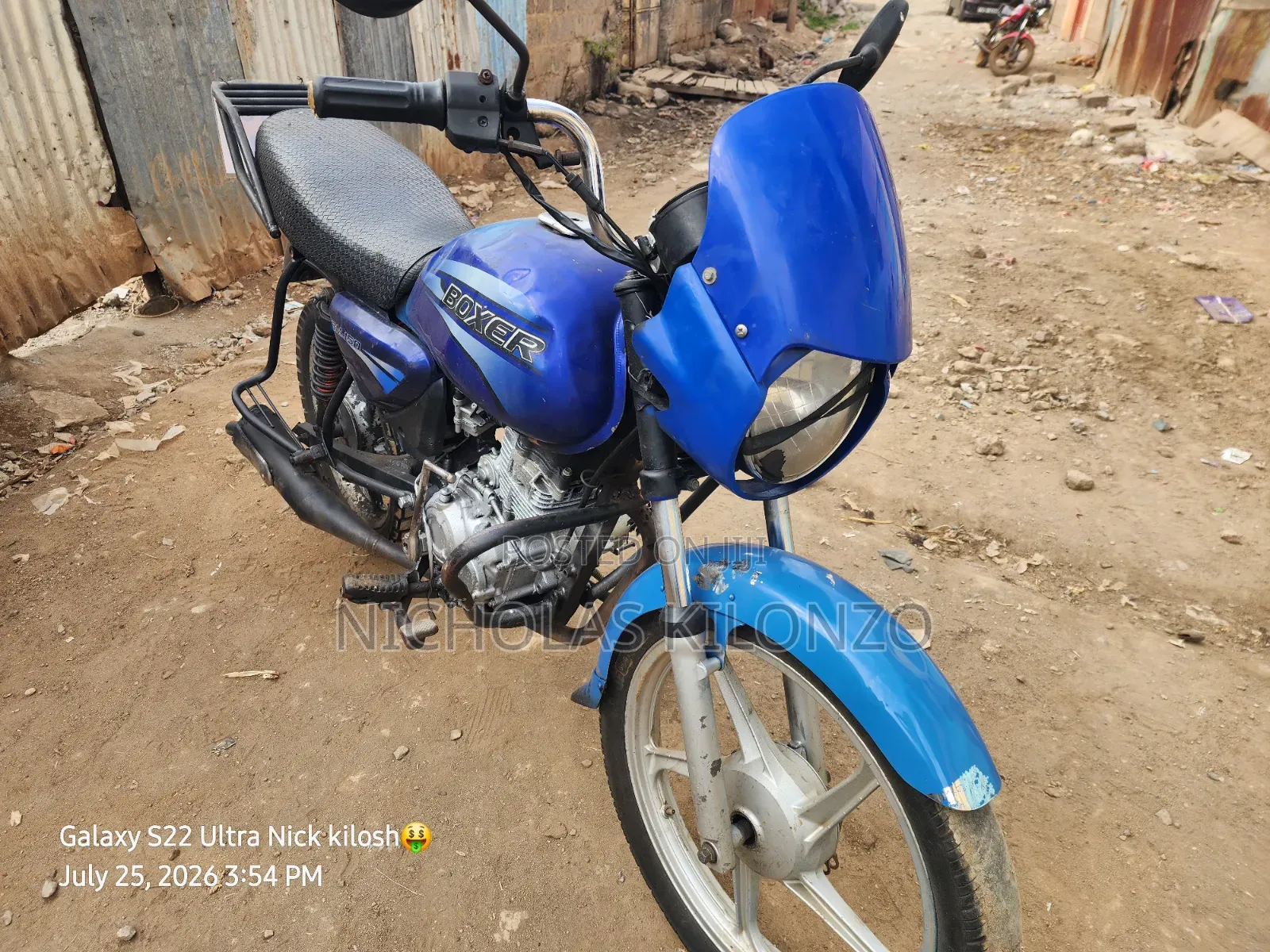 Bajaj Boxer 150 UG 2015 Blue