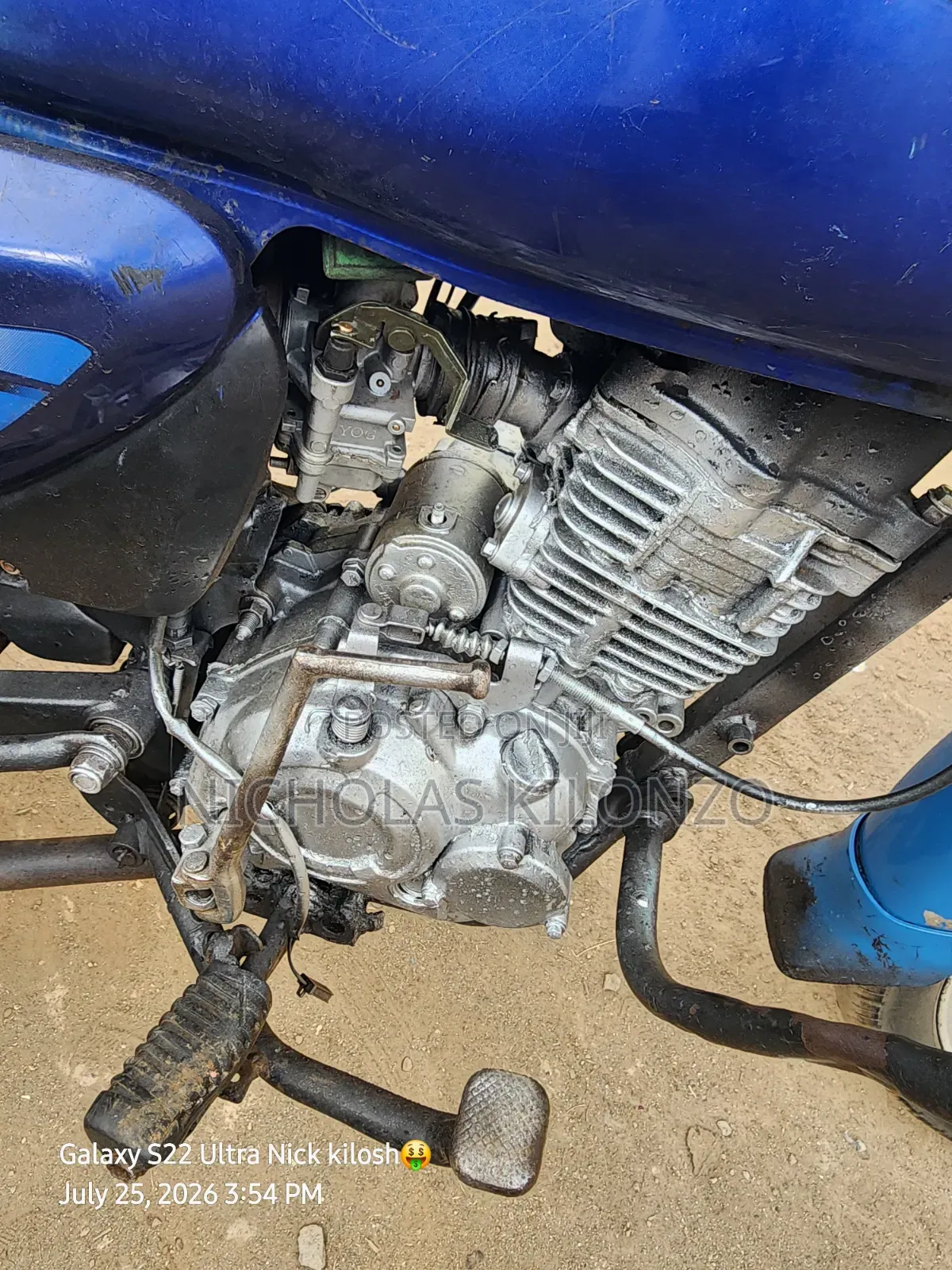 Bajaj Boxer 150 UG 2015 Blue
