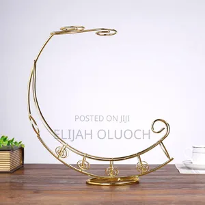 Golden Wine Rack