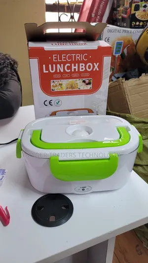 Portable Green Electric Lunch Box