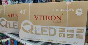Vitron 43 Inch YouTube Netflix Qled Television