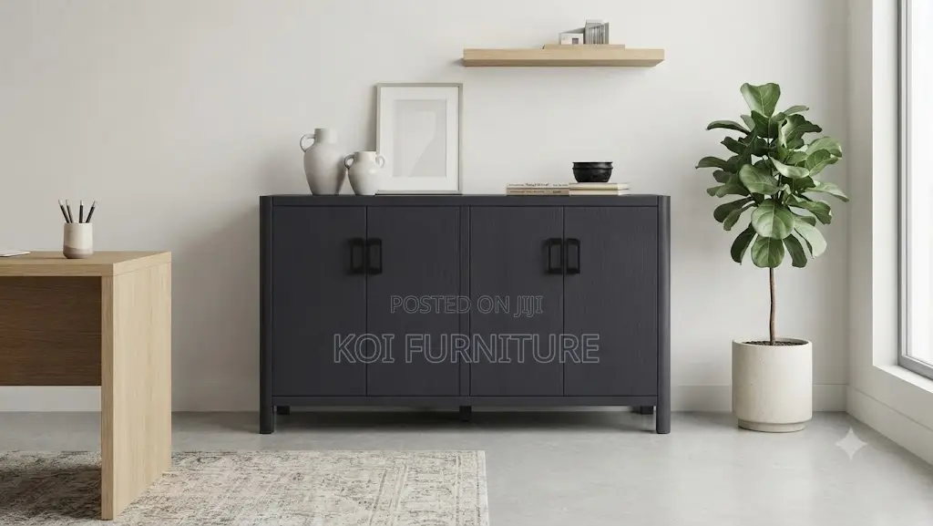 Office Cabinet; Executive Wooden Credenza Filing Modern Cabinet