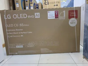 LG 65 Inch Oled Evo Ai C6 Smart TV Oled65c66la