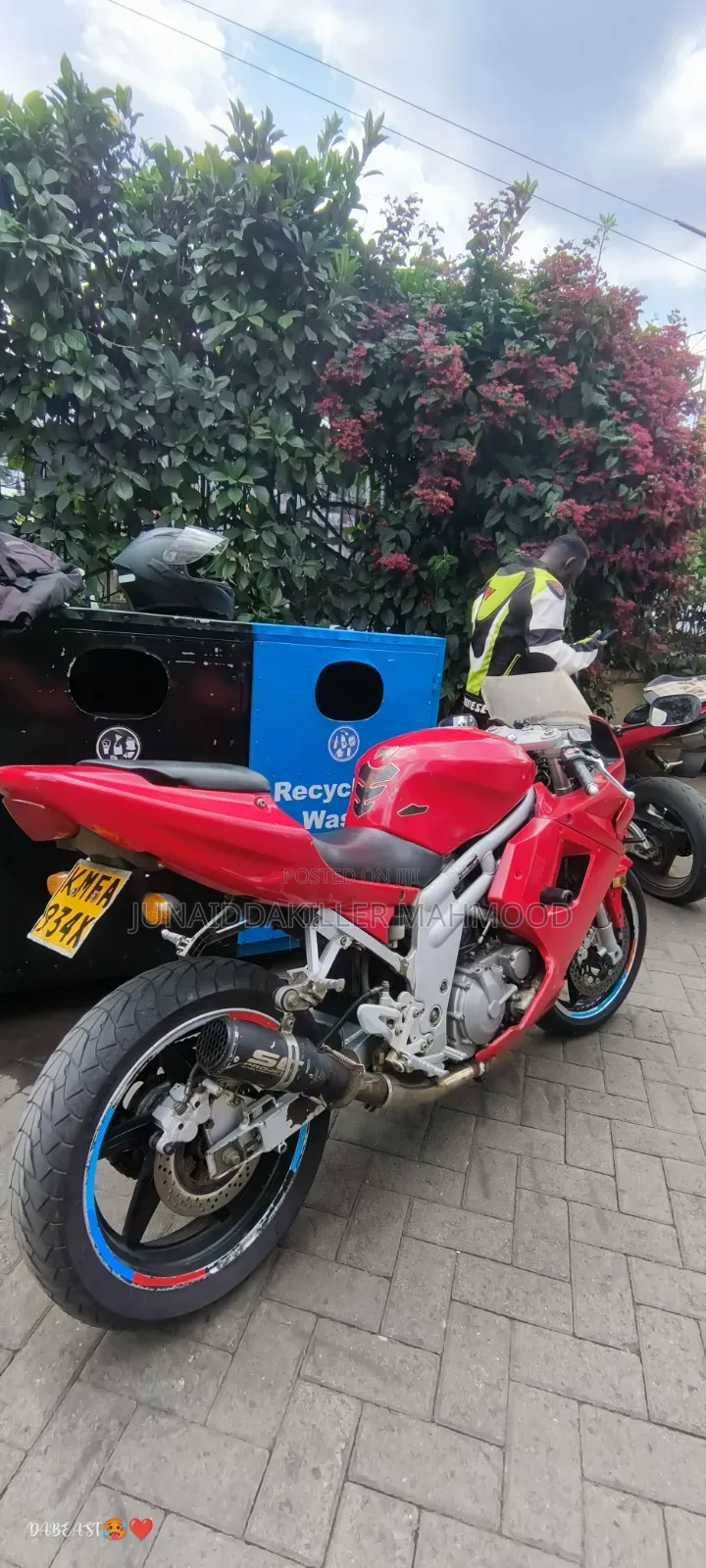 Hyosung GT650R 2007 Red