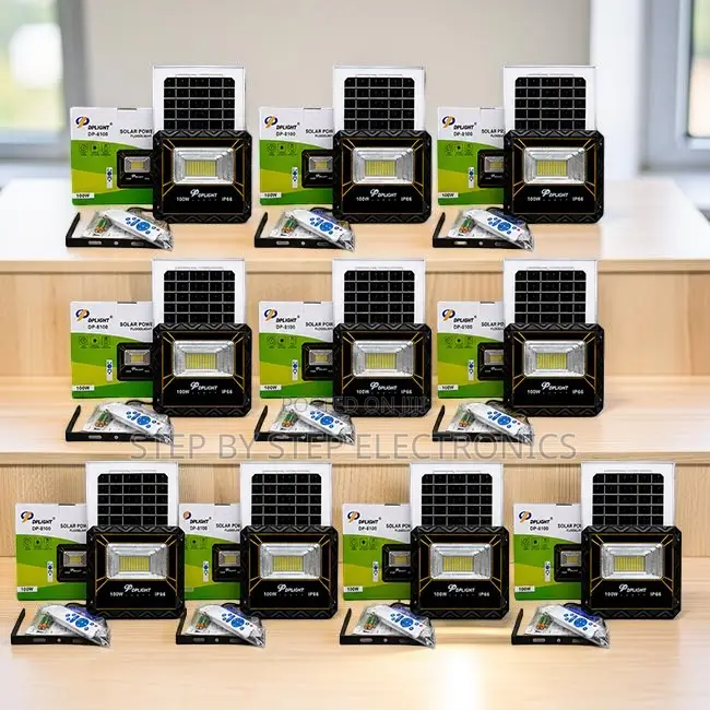 Efficient 40W,60W,100W,200W,300W,500W Watts Solar Flood Lights