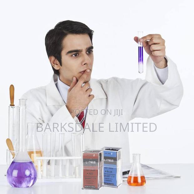 Blue Litmus Paper 100 Strips pH Testing Acid Water Quality Science - thumbnail 2