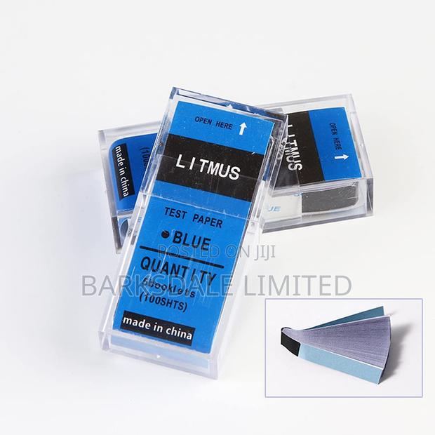 Blue Litmus Paper 100 Strips pH Testing Acid Water Quality Science - thumbnail 6