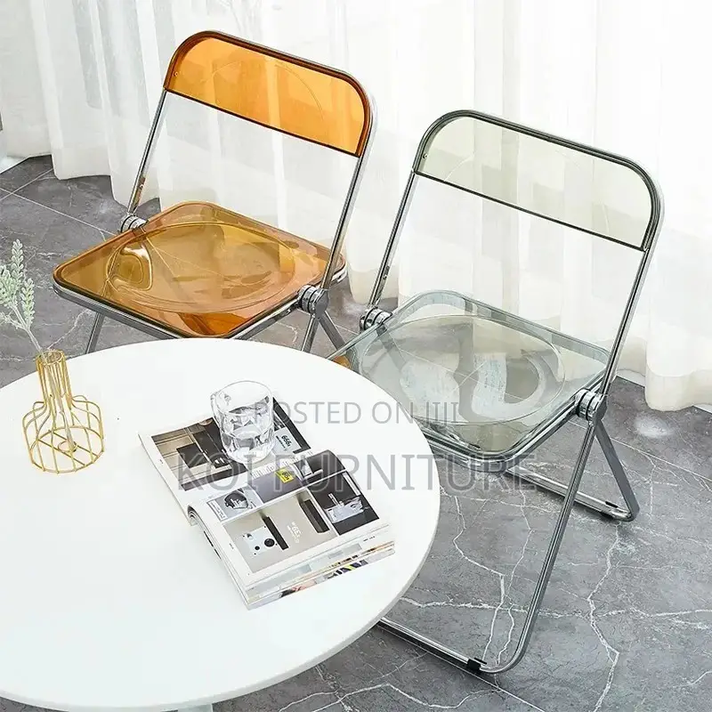 Home Chairs; Clear Home Events Foldable Chair