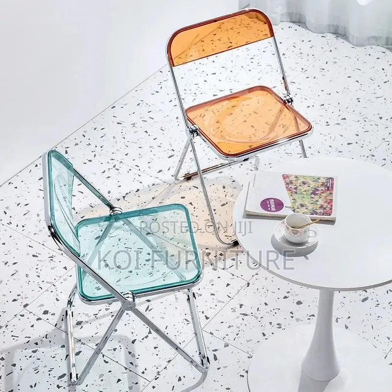Home Chairs; Clear Home Events Foldable Chair