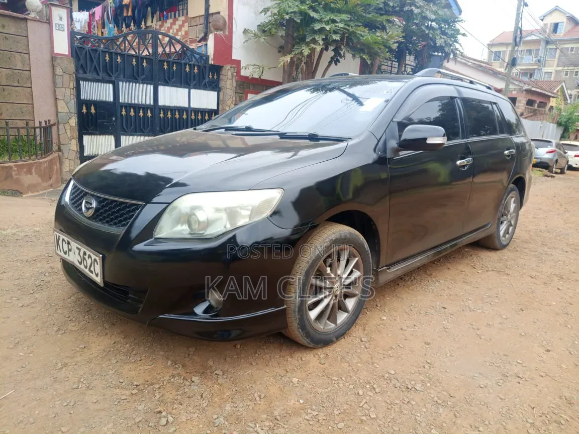 Toyota Corolla Fielder 2010 Black