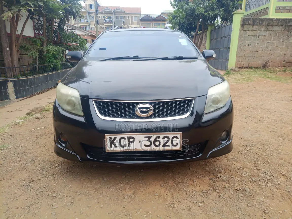 Toyota Corolla Fielder 2010 Black