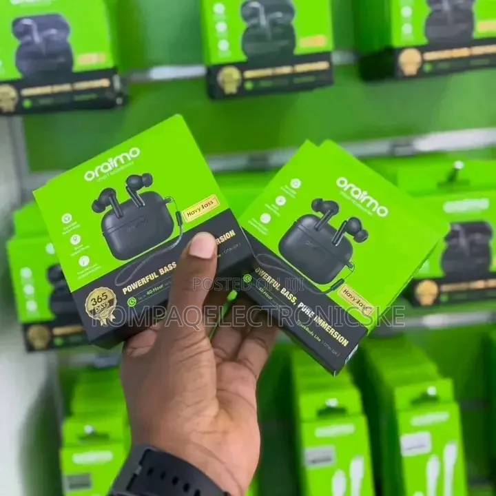 Oraimo Rechargeable Earbuds With Noise Cancellation