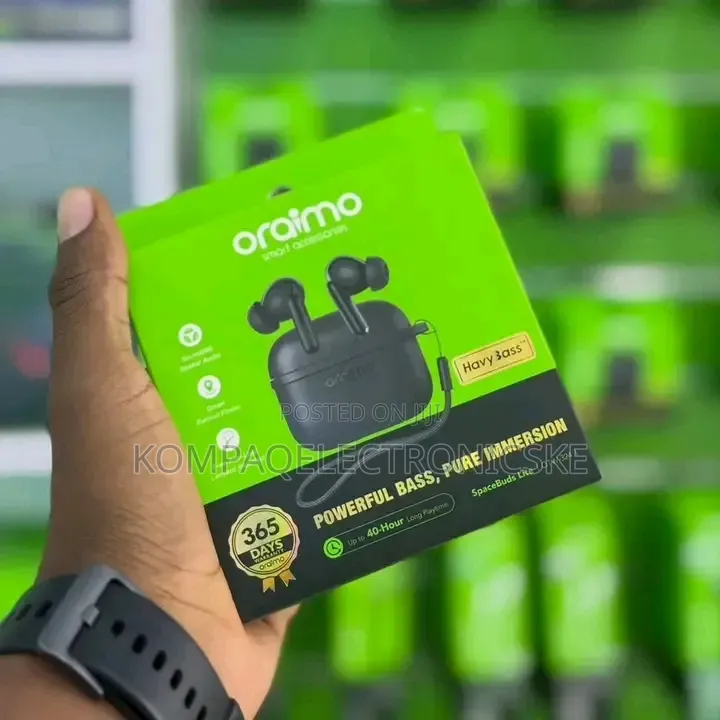 Oraimo Rechargeable Earbuds With Noise Cancellation