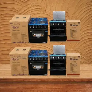Full Gas 4 Gas 3 Gas Burners +1 Electric Free Standing Cooker