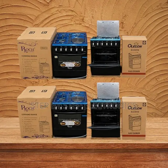 Full Gas 4 Gas 3 Gas Burners +1 Electric Free Standing Cooker