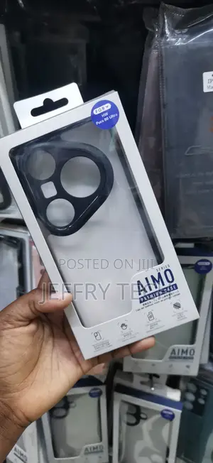 Huawei Pura 80 Ultra Transparent Back Made of Hard PC Material Case
