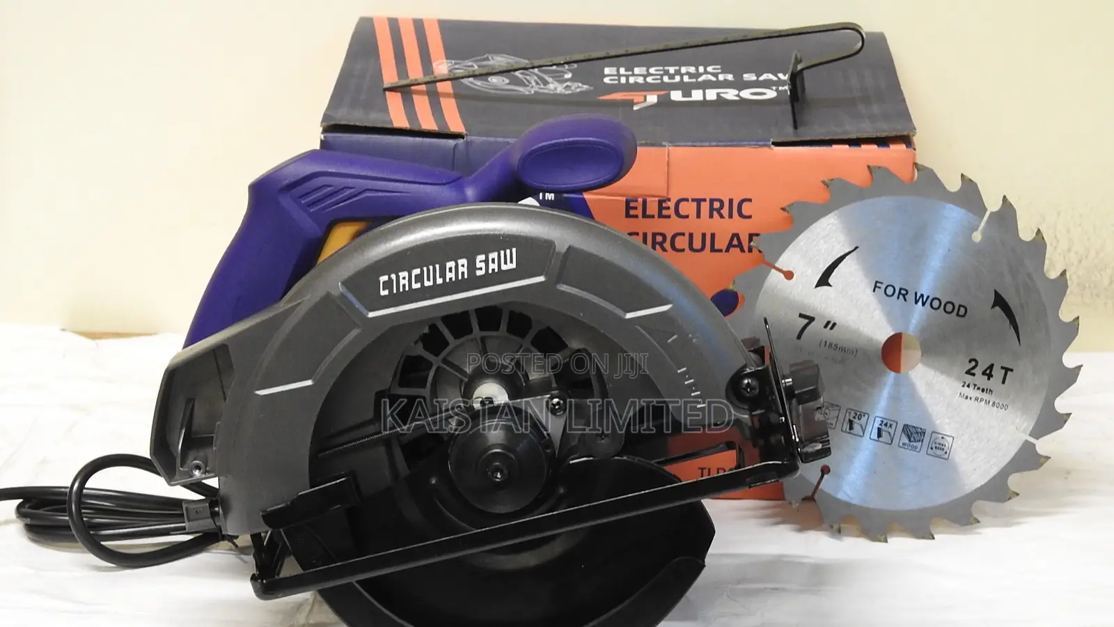 1000W Electric Circular Saw 220V. Turo Circular Saw