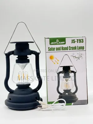 Solar and Hand Crank Lamp