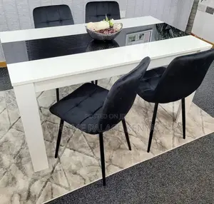 Dining Chair: Chicago Black Velvet Dining Chair