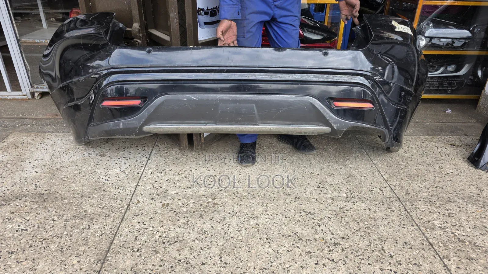 2018 Harrier Kitted Back Bumper