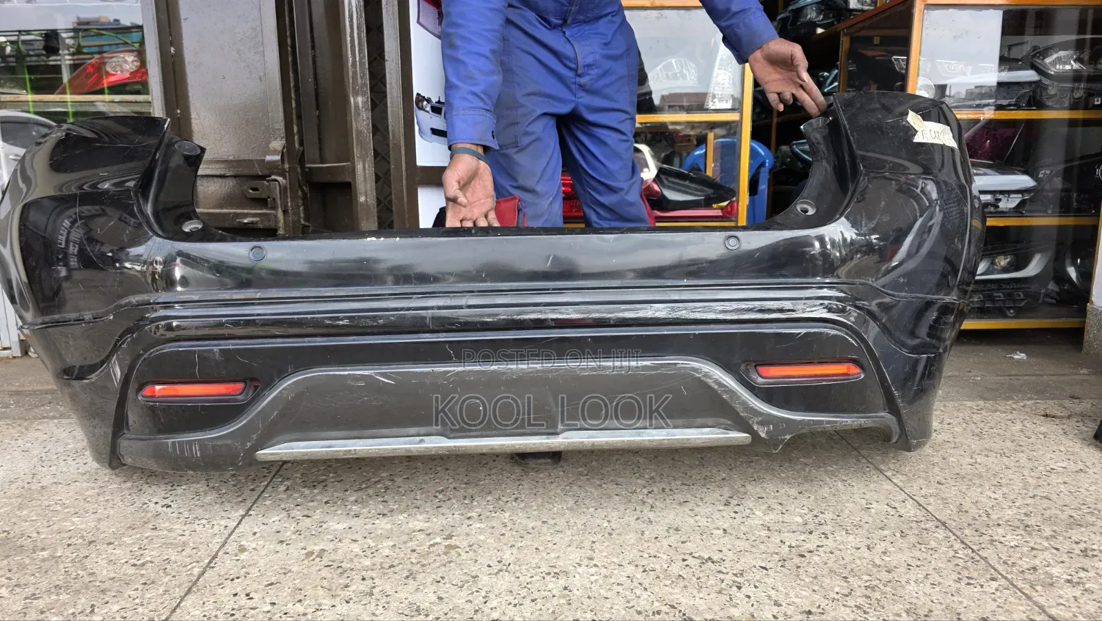 2018 Harrier Kitted Back Bumper