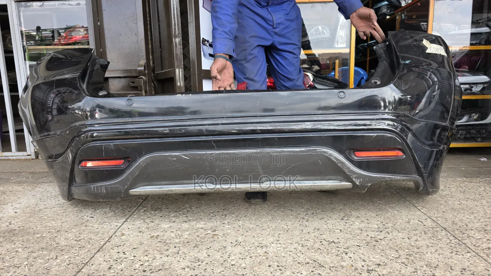 2018 Harrier Kitted Back Bumper