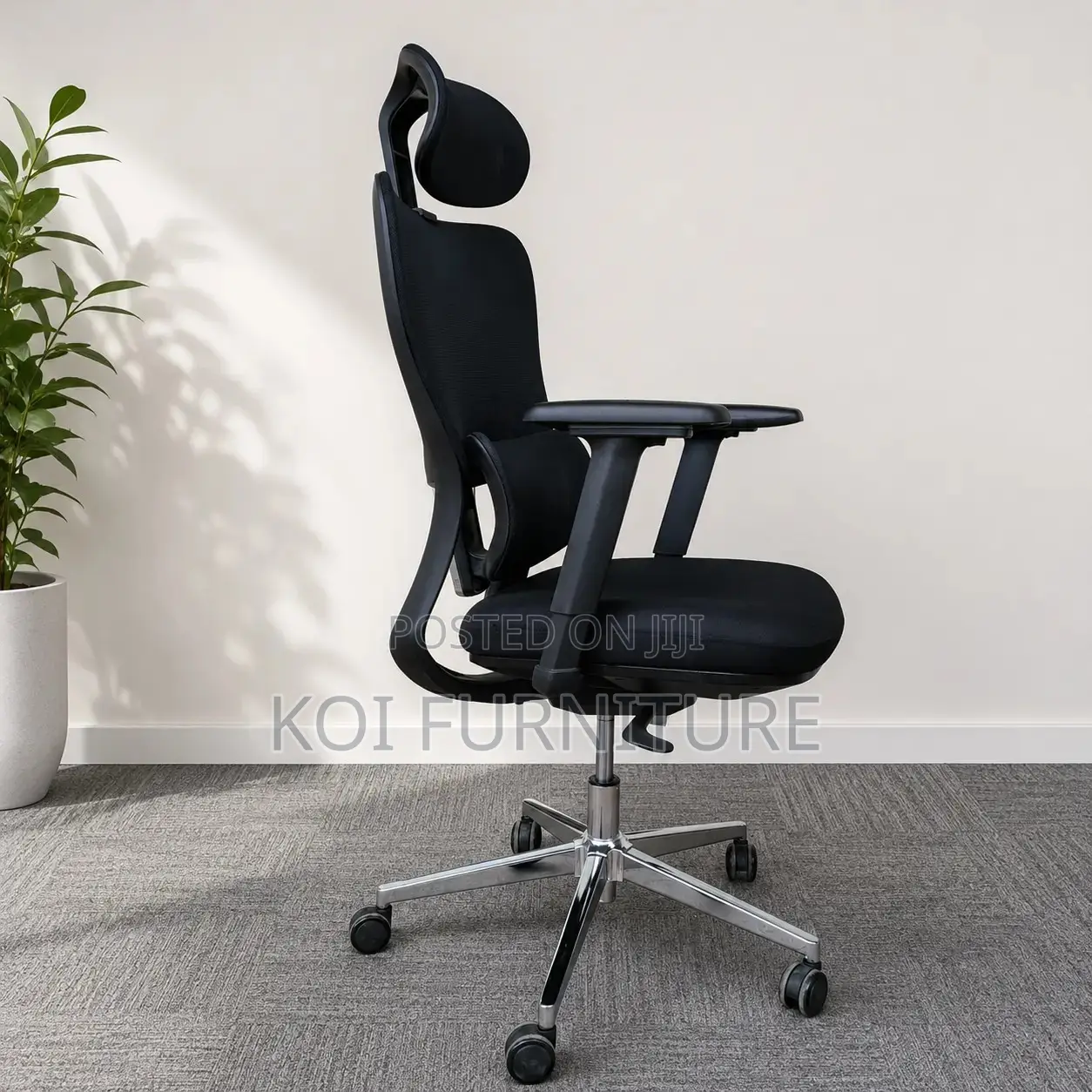 Office Chairs; Orthopedic S24 Ergonomic High-Back Office Chair