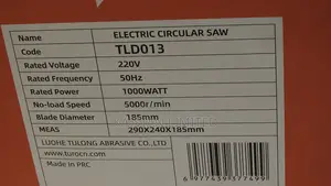 1000W Turo 7 Inch Circular Saw With 185mm Blade