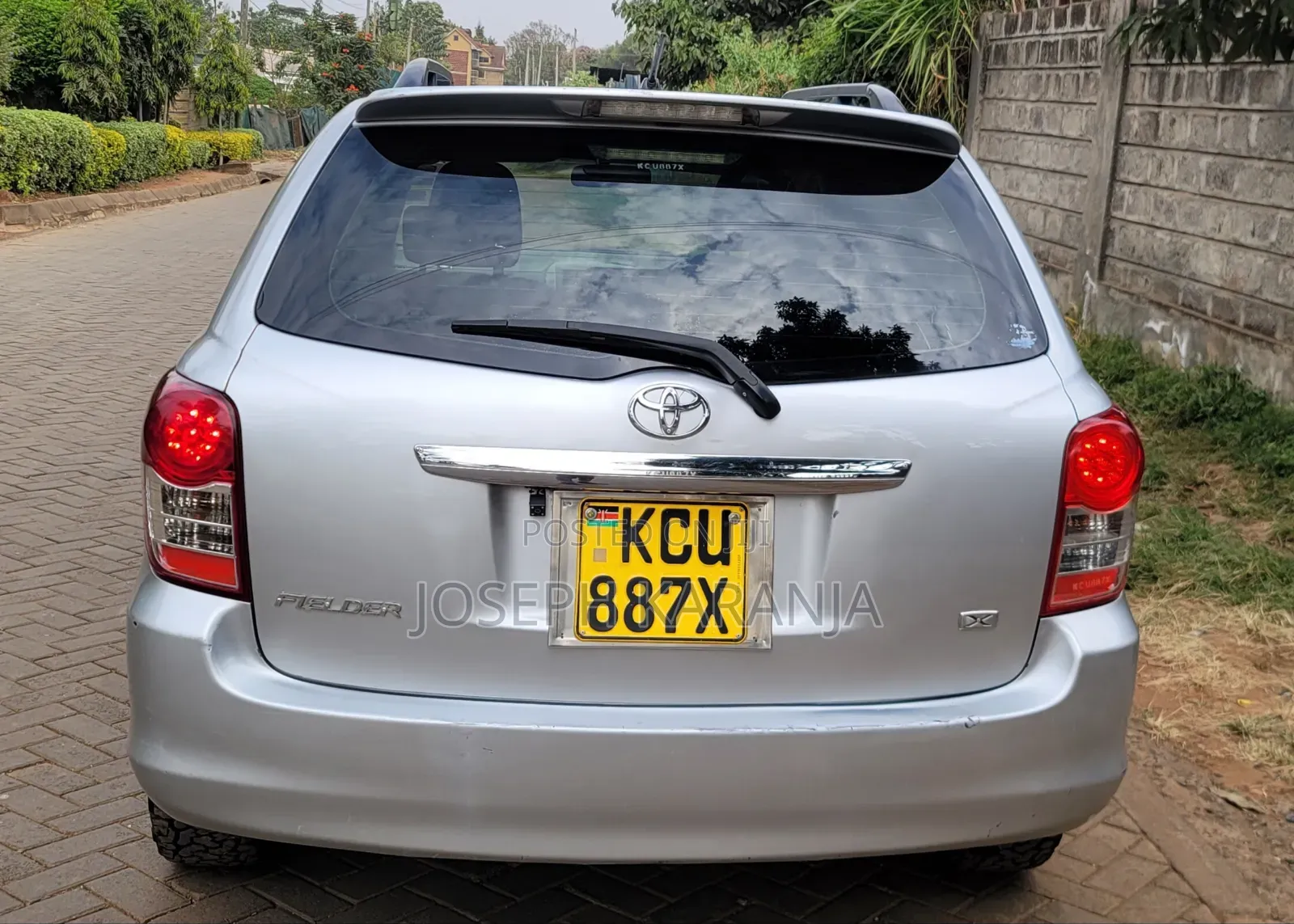 Toyota Corolla Fielder 2012 Silver