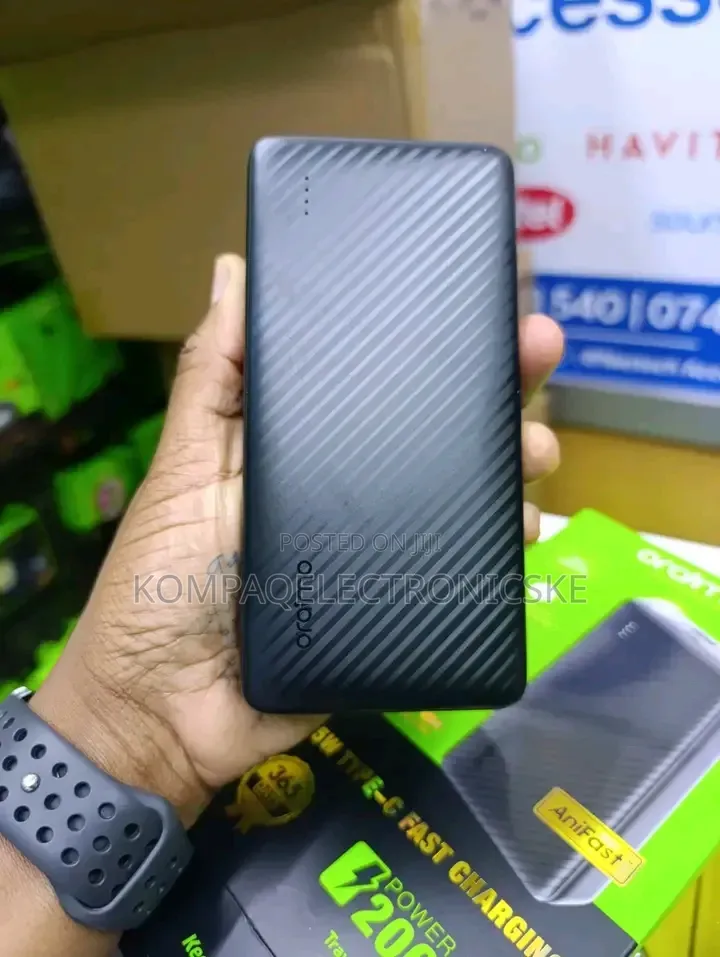 Oraimo 10000mah Powerbank Black