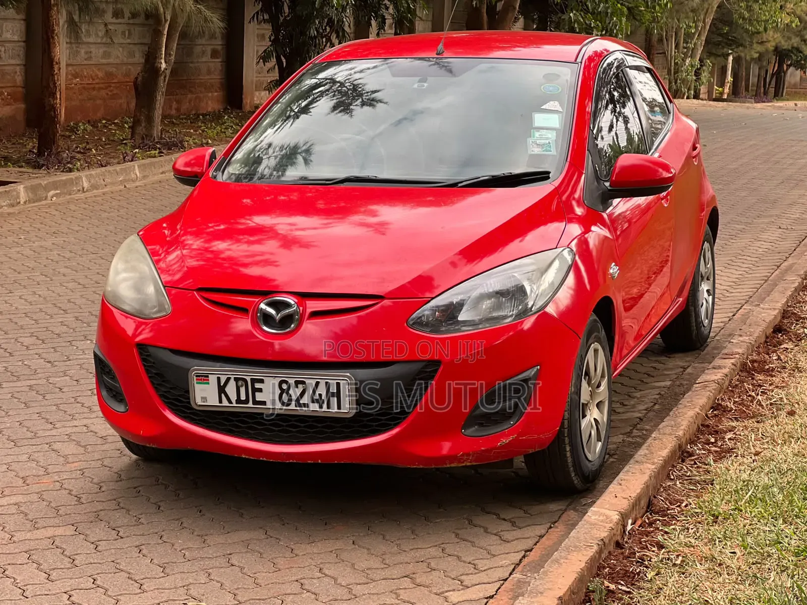 Mazda Demio 2014 Red