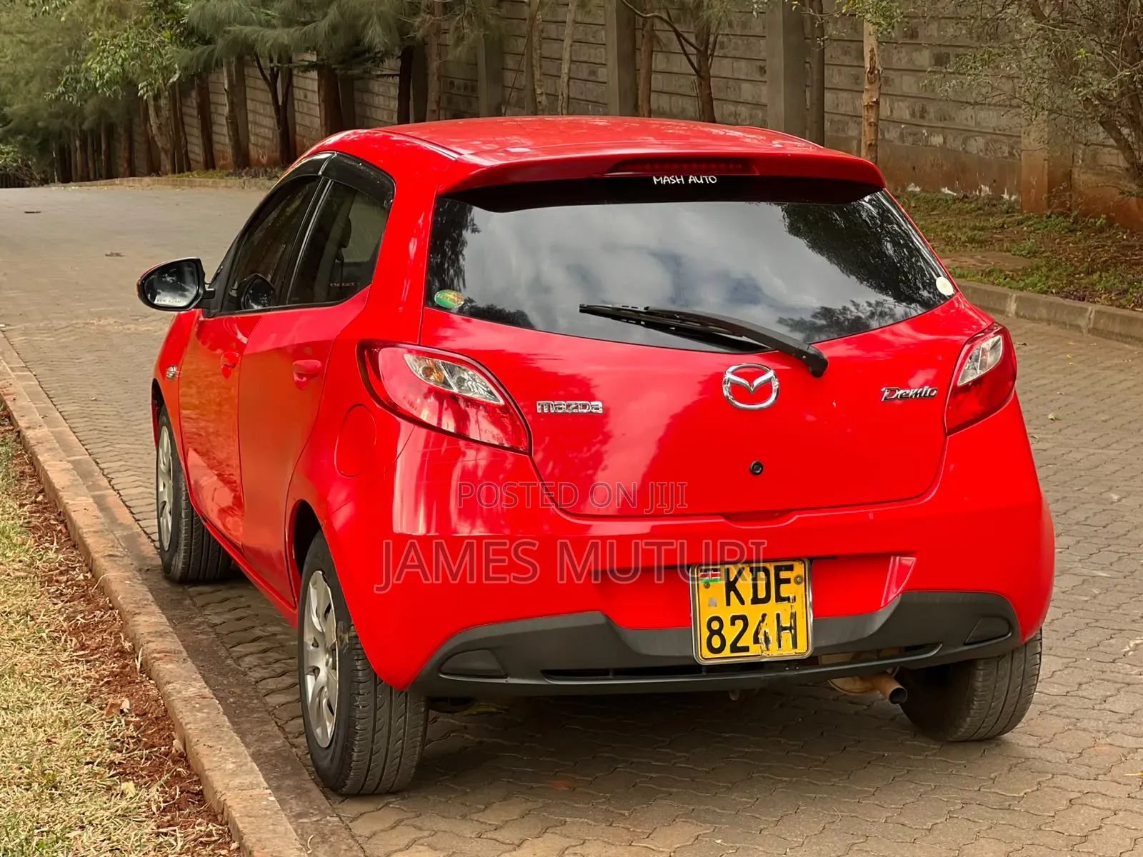 Mazda Demio 2014 Red