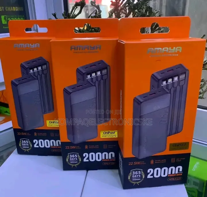Amaya Brand-New 20000mah Powerbank