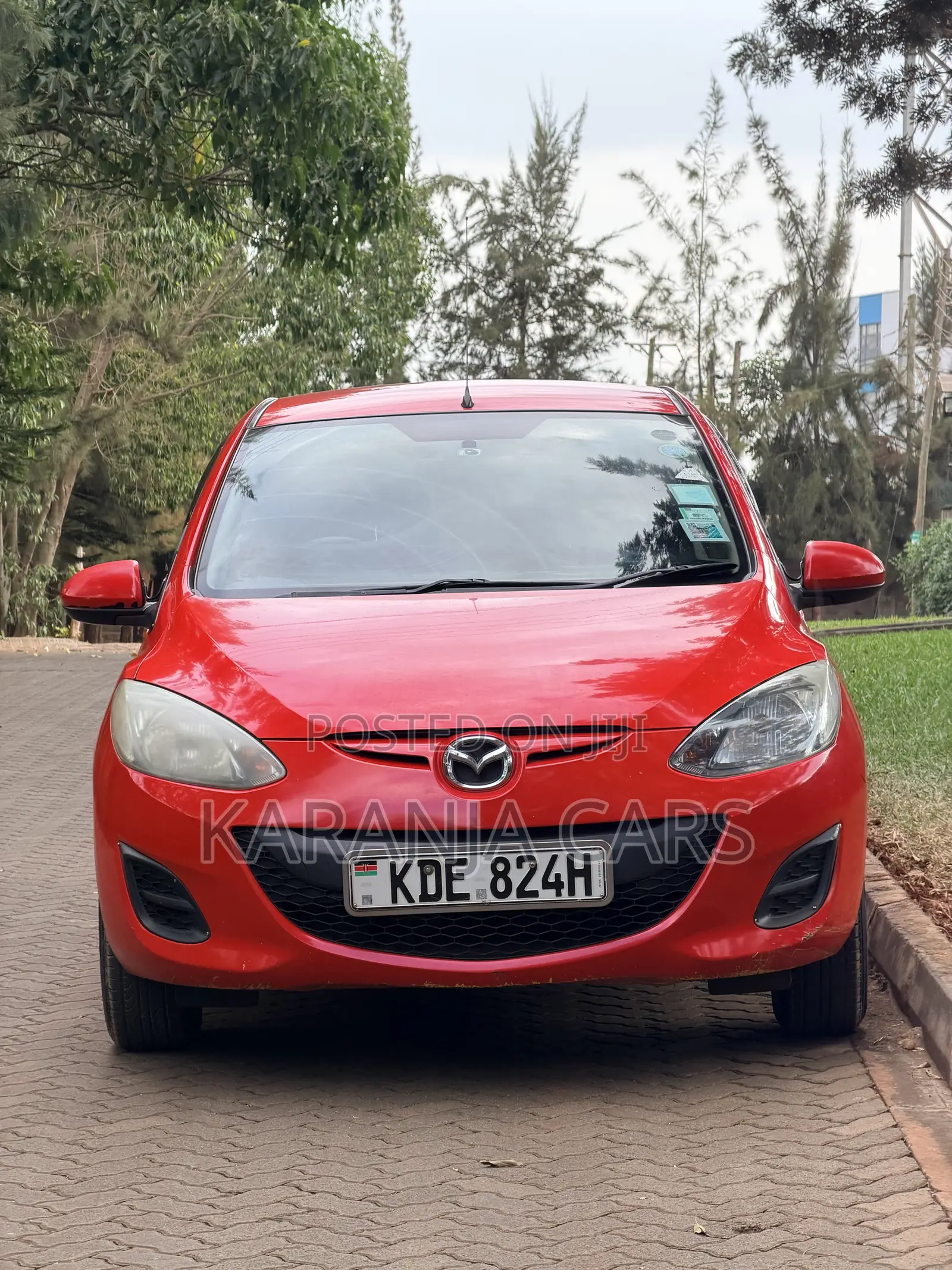 Mazda Demio 2014 Red