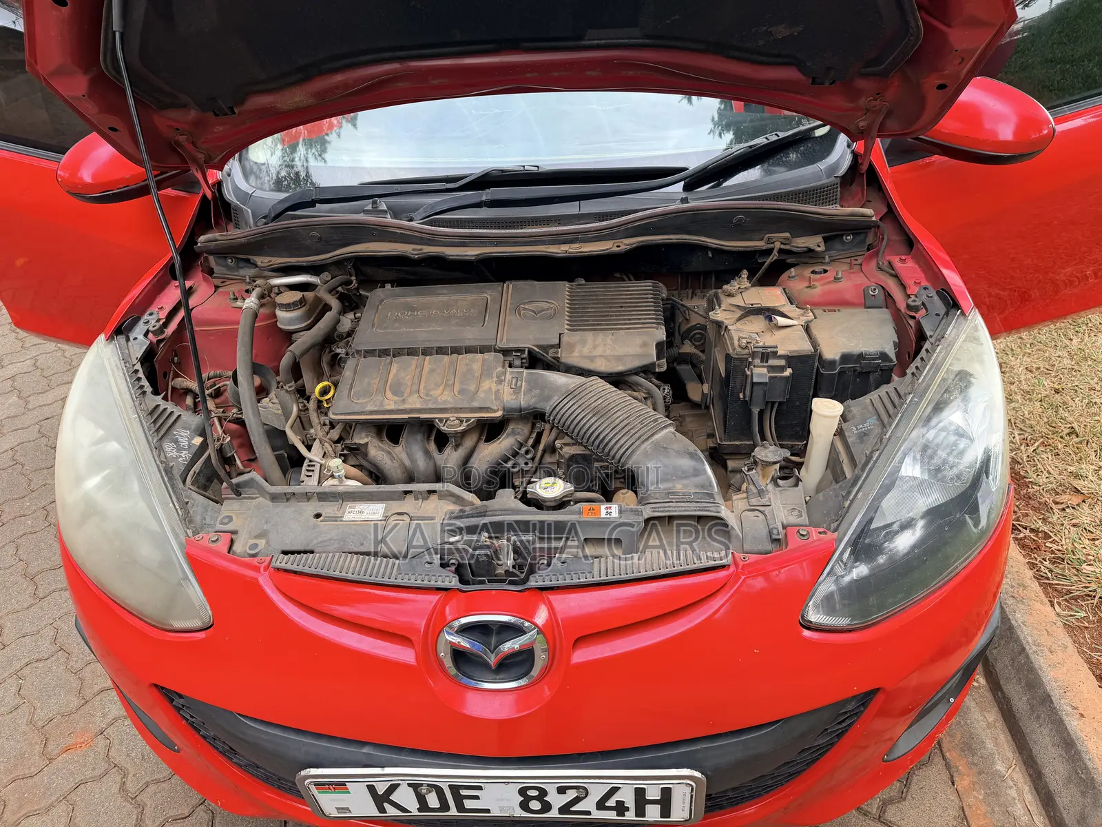 Mazda Demio 2014 Red
