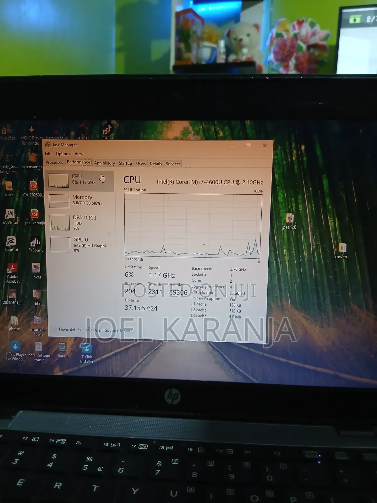 Laptop HP EliteBook 820 G1 8GB Intel Core i7 HDD 320GB