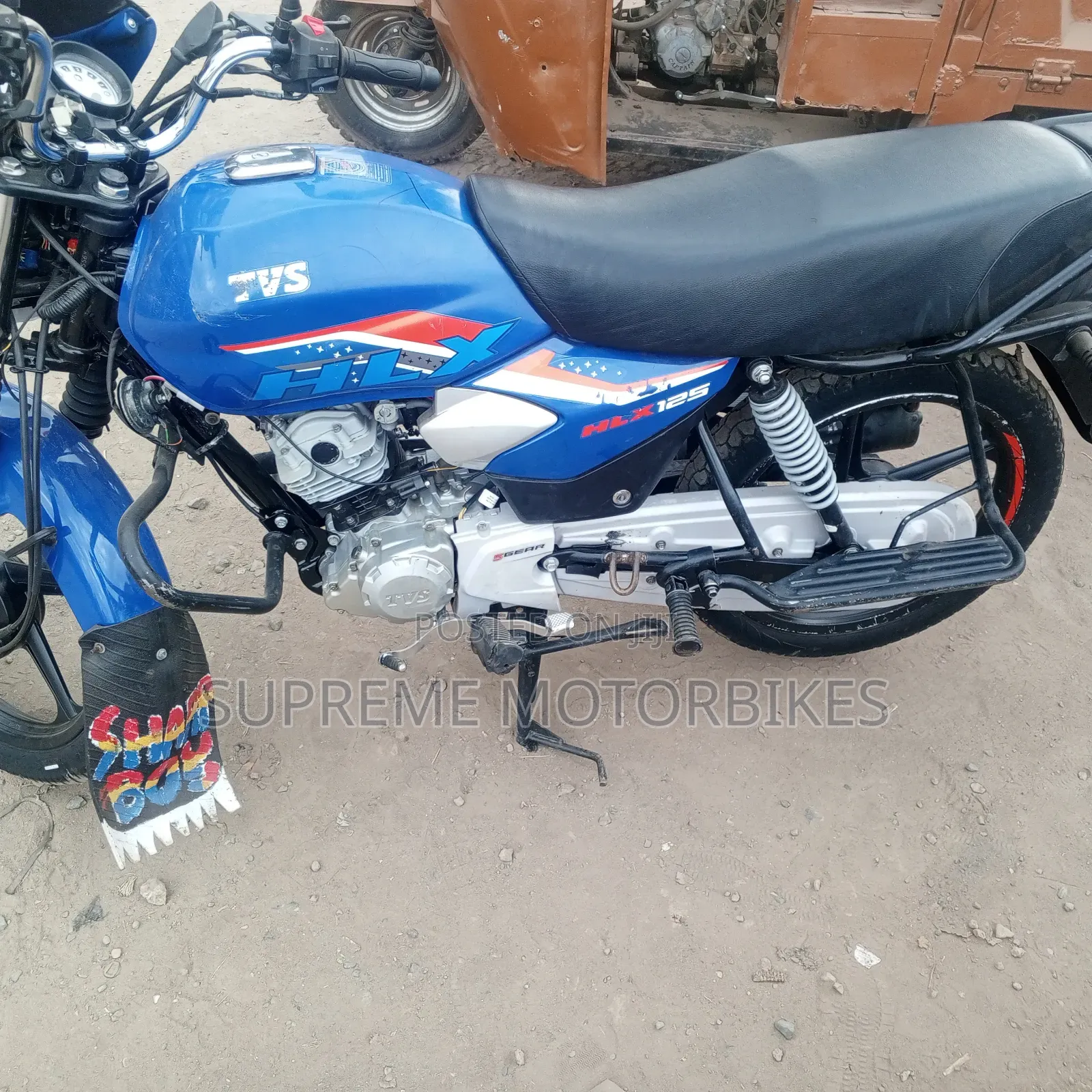 TVS HLX 125 2026 Blue