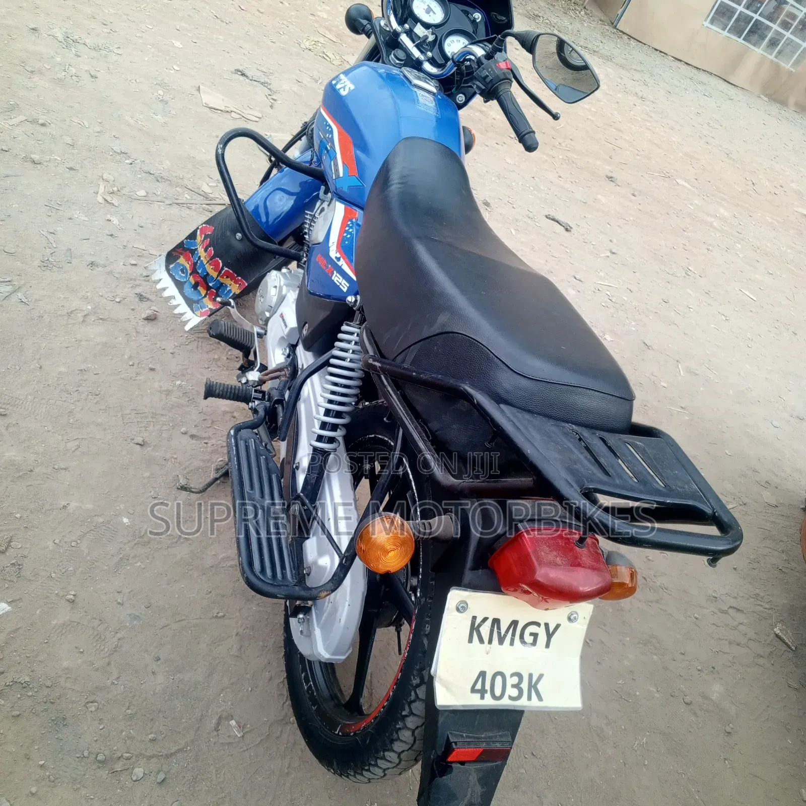 TVS HLX 125 2026 Blue