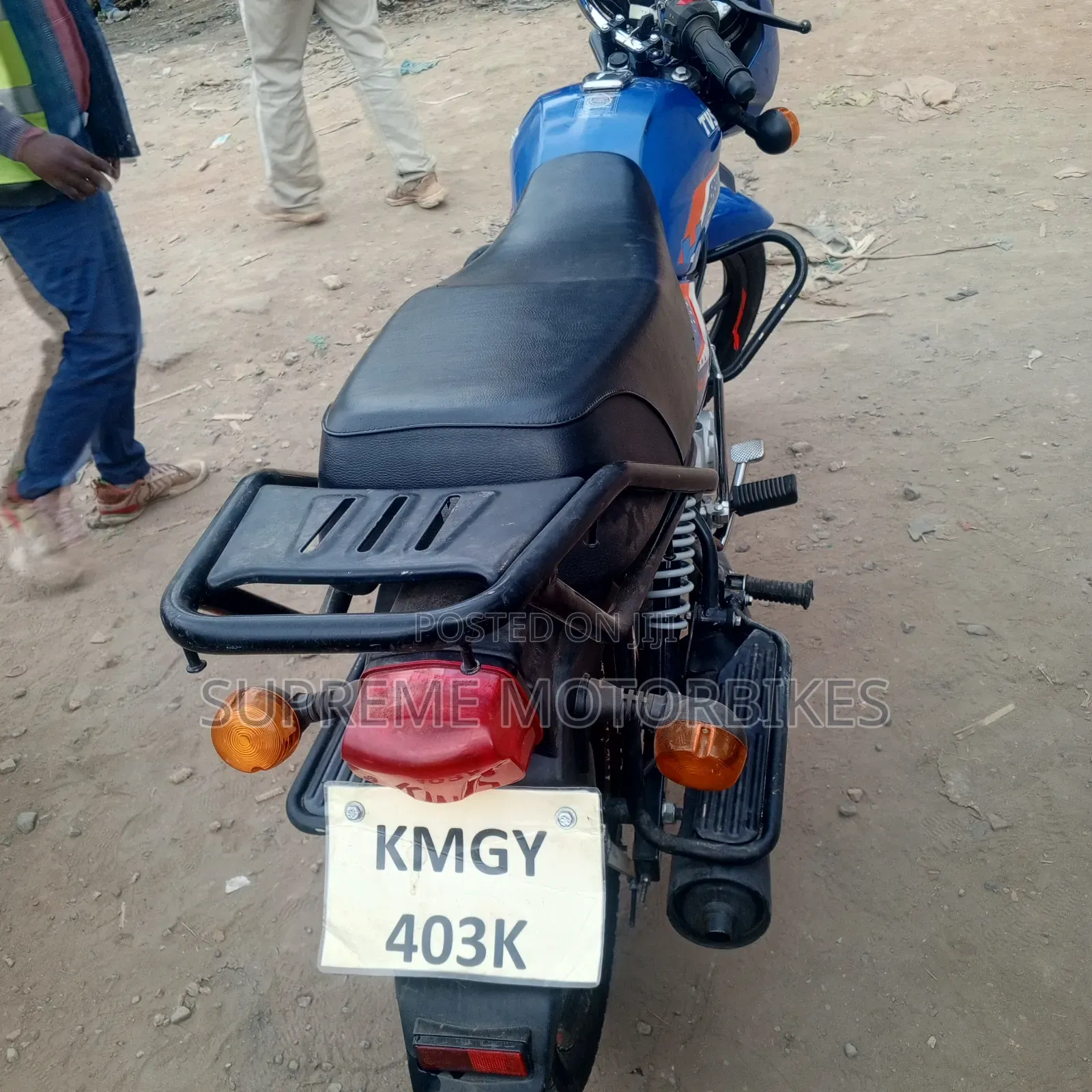 TVS HLX 125 2026 Blue