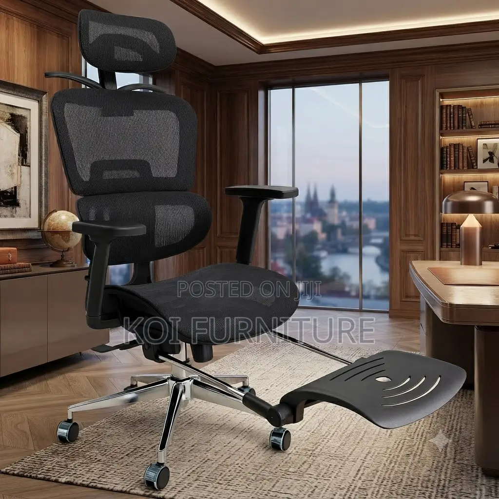 Office Chairs; Executive Bold Present Chair With Footrest