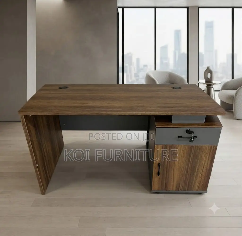 Office Desk; 1.2 Meter Executive Home Office Premium Visual Flow Desk