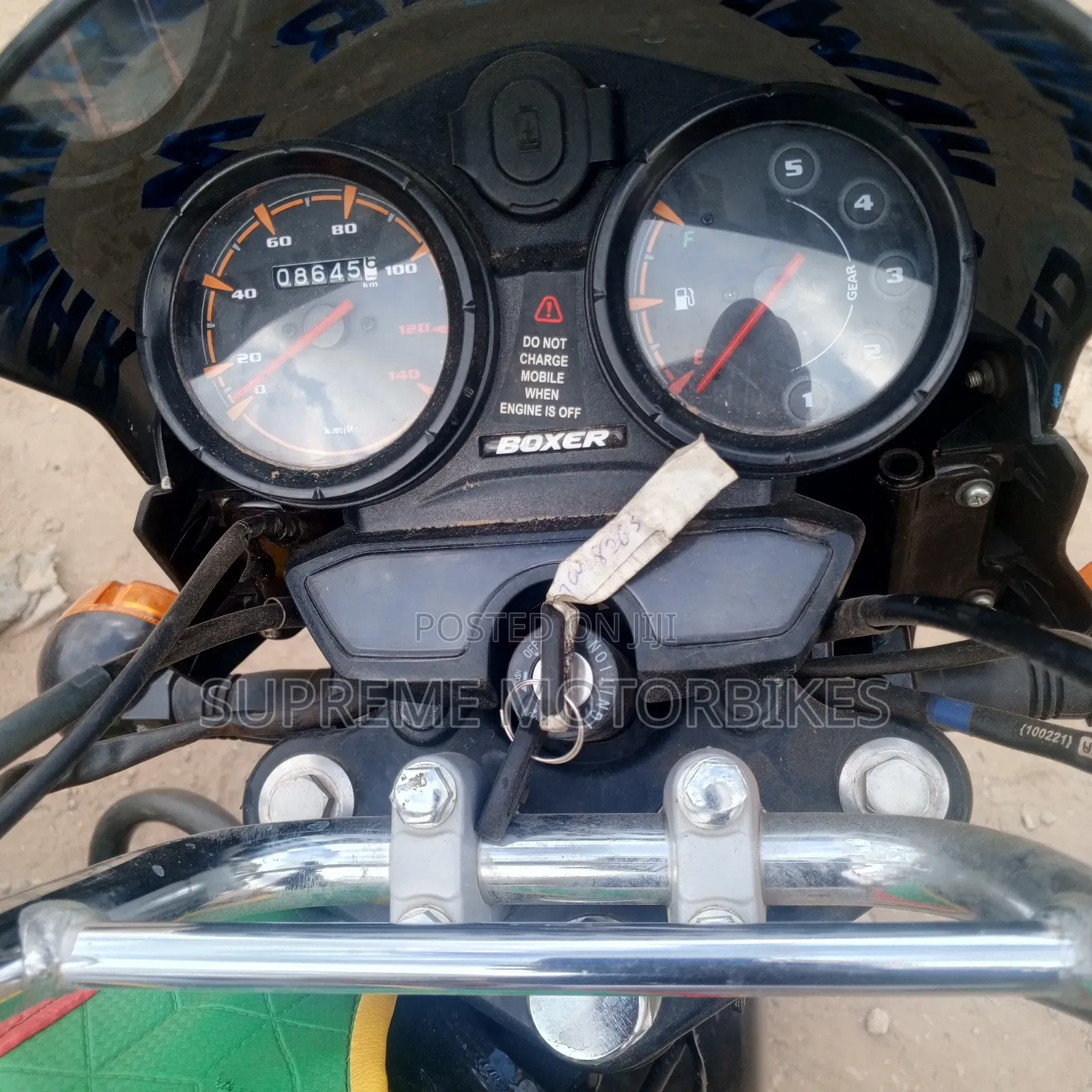 Bajaj Boxer 125 2026 Black