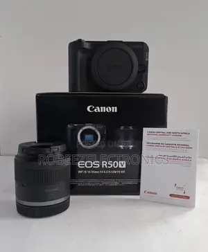 Canon EOS R50V Mirrorless Camera With 14-30mm F/4-6.3 Lens