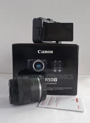 Canon EOS R50V Mirrorless Camera With 14-30mm F/4-6.3 Lens