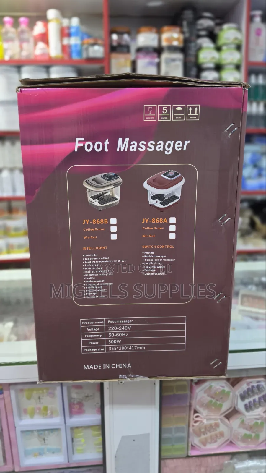 Foot Spa ( Portable Footbath/ Foot Massager)